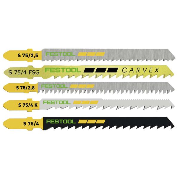Festool Jigsaw blade set STS-Sort/25 W