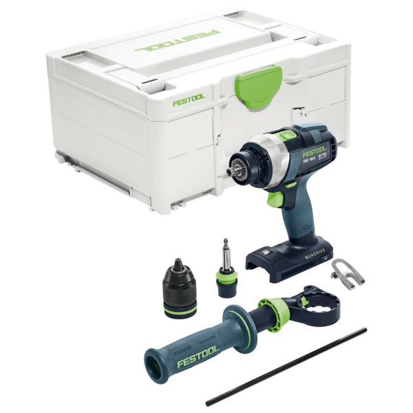 Festool Cordless drill/driver QUADRIVE TDC 18/4 I-Basic