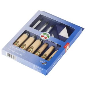 Kirschen Carving tool set, 7 pieces